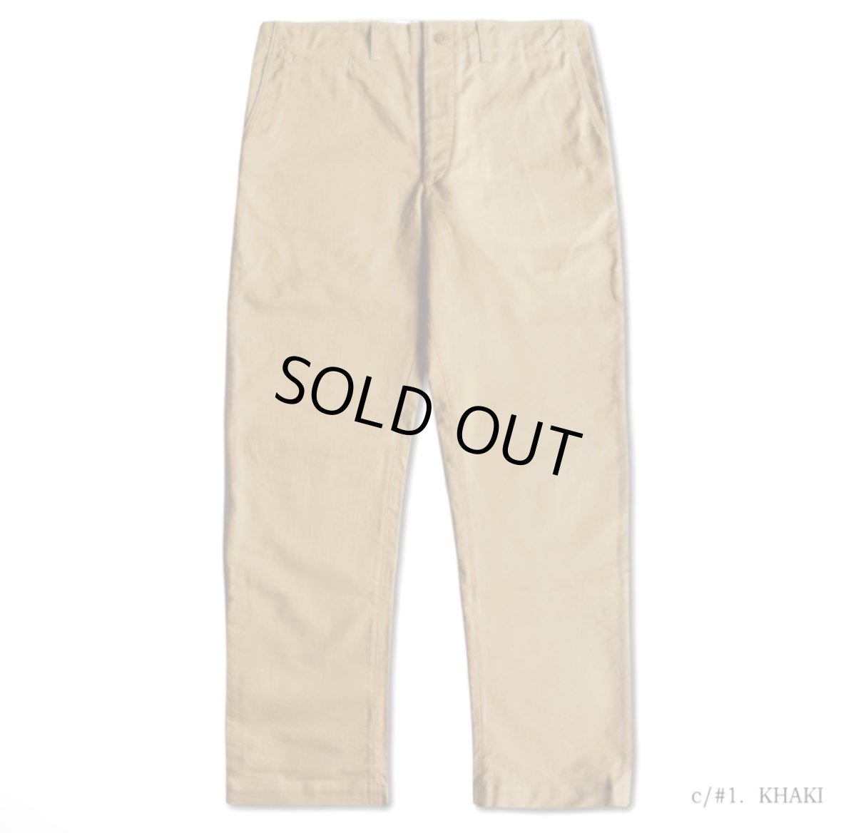 画像2: DELUXEWARE(デラックスウエア) 46-CHINO TROUSERS (2)