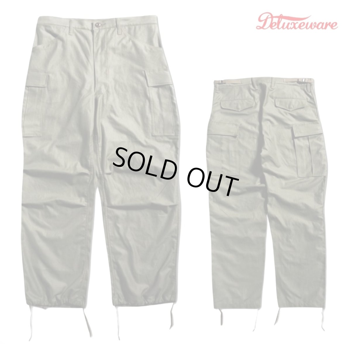 画像1: DELUXEWARE(デラックスウエア) 54-CARGO TROUSERS (1)