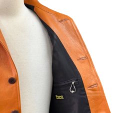 画像8: Dapper`s (ダッパーズ) 30’s Style A-1 Type Goatskin Leather Jacket (8)