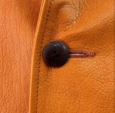 画像7: Dapper`s (ダッパーズ) 30’s Style A-1 Type Goatskin Leather Jacket (7)