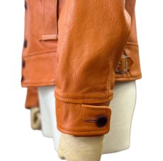画像5: Dapper`s (ダッパーズ) 30’s Style A-1 Type Goatskin Leather Jacket (5)