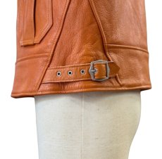 画像6: Dapper`s (ダッパーズ) 30’s Style A-1 Type Goatskin Leather Jacket (6)
