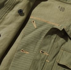 画像7: BUZZ RICKSON`S (バズリクソンズ) U.S. MARINE CORPS M-1944 HERRINGBONE UTILITY JACKET (7)