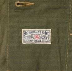 画像4: BUZZ RICKSON`S (バズリクソンズ) U.S. MARINE CORPS M-1944 HERRINGBONE UTILITY JACKET (4)