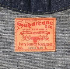 画像3: SUGAR CANE(シュガーケーン) SUGAR CANE Super “Denim” Collectibles #10 14oz. BLUE DENIM BLOUSE “S1945” MODEL (3)