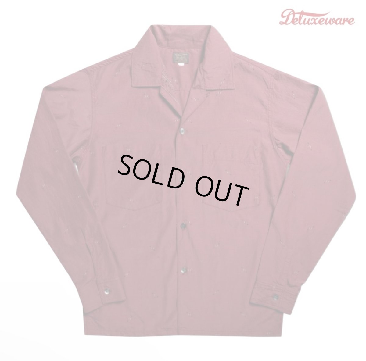 画像1: DELUXEWARE (デラックスウエア) Rail Dot LONG SLEEVE (1)