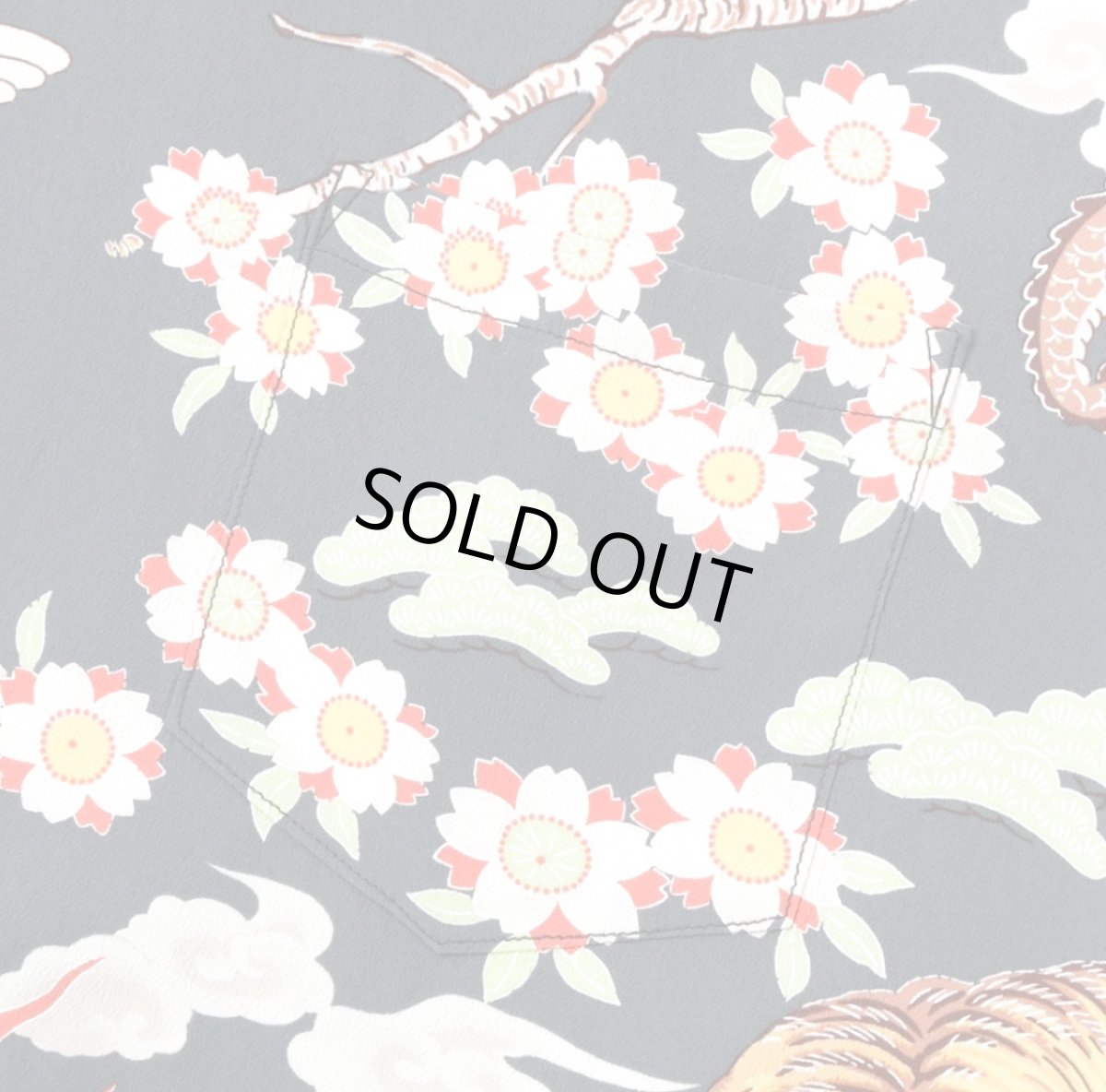 画像7: SUNSURF (サンサーフ) RAYON HAWAIIAN SHIRT “THE TRIANGULAR FIGHT” (7)