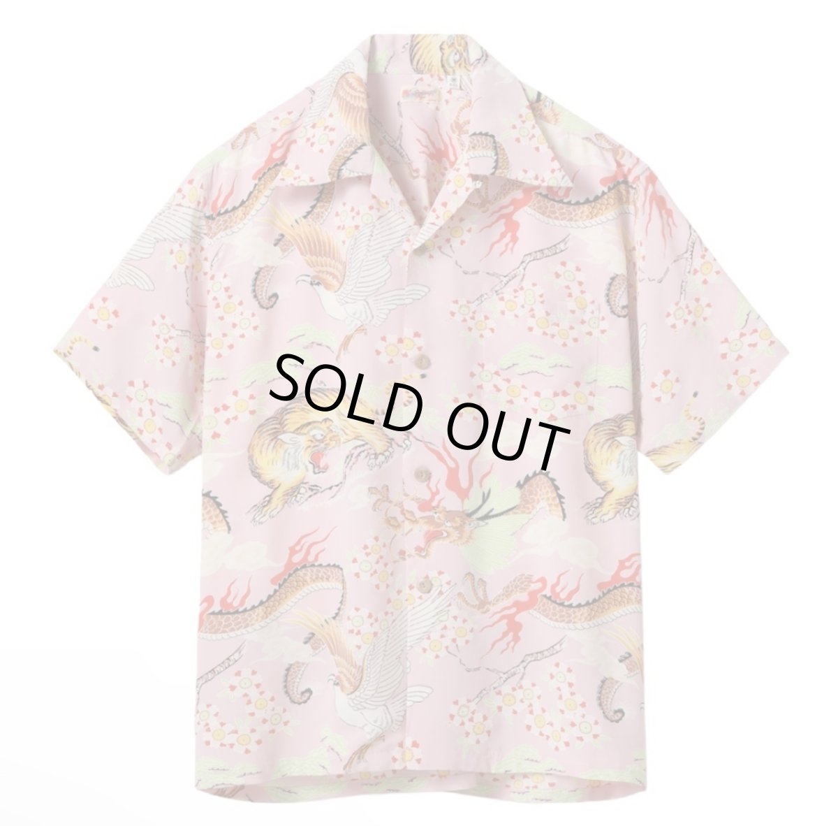 画像4: SUNSURF (サンサーフ) RAYON HAWAIIAN SHIRT “THE TRIANGULAR FIGHT” (4)