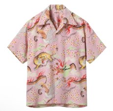 画像4: SUNSURF (サンサーフ) RAYON HAWAIIAN SHIRT “THE TRIANGULAR FIGHT” (4)