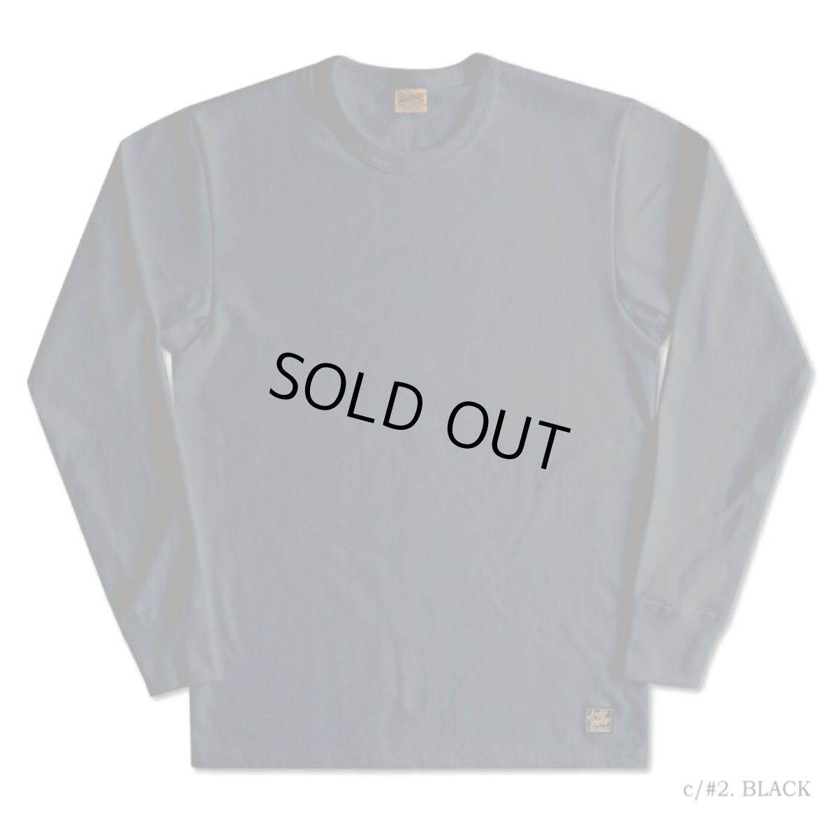 画像3: DELUXEWARE (デラックスウエア) PLAIN LONG SLEEVE (3)