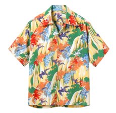 画像4: SUNSURF (サンサーフ) RAYON HAWAIIAN SHIRT “SWALLOW WILDLY FLUTTERING” (4)