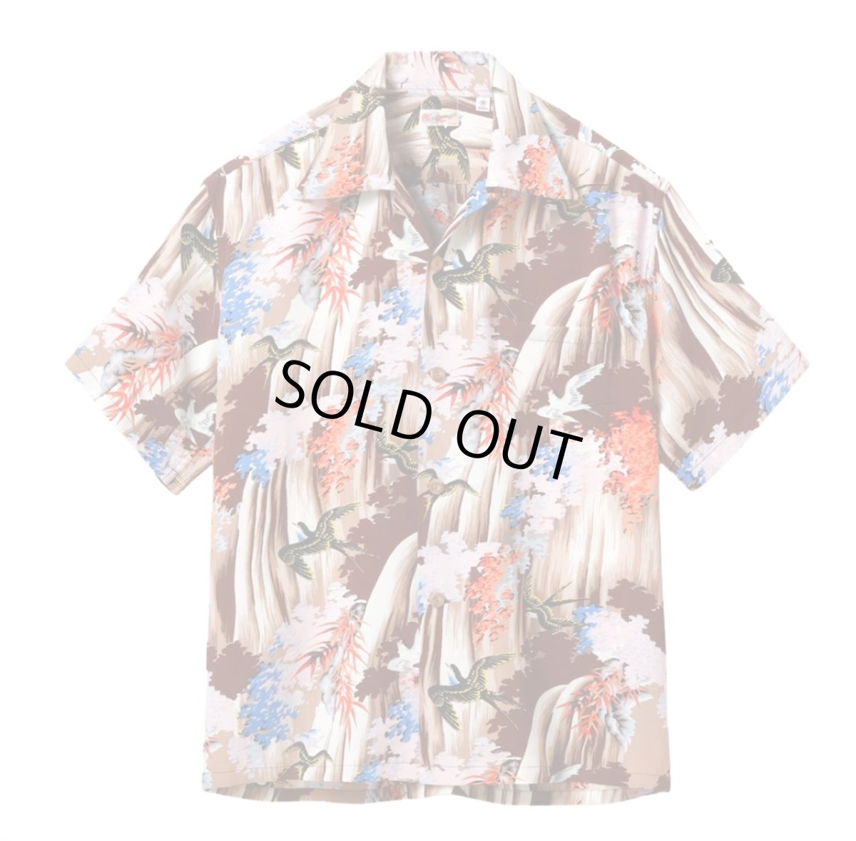 画像3: SUNSURF (サンサーフ) RAYON HAWAIIAN SHIRT “SWALLOW WILDLY FLUTTERING” (3)