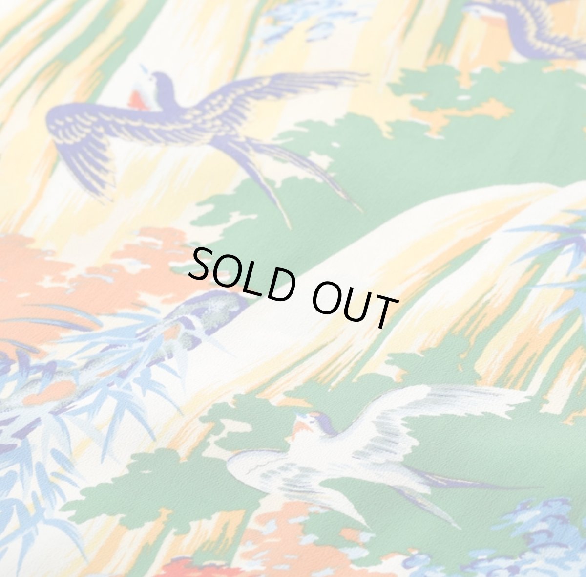 画像10: SUNSURF (サンサーフ) RAYON HAWAIIAN SHIRT “SWALLOW WILDLY FLUTTERING” (10)