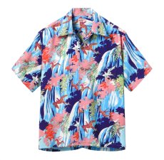 画像2: SUNSURF (サンサーフ) RAYON HAWAIIAN SHIRT “SWALLOW WILDLY FLUTTERING” (2)