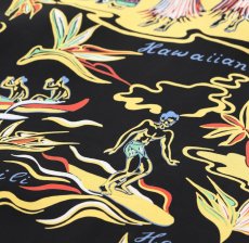 画像10: SUNSURF (サンサーフ)  RAYON HAWAIIAN SHIRT “HAWAIIAN HULA” (10)