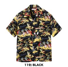 画像3: SUNSURF (サンサーフ)  RAYON HAWAIIAN SHIRT “HAWAIIAN HULA” (3)