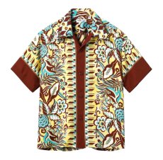 画像2: SUNSURF (サンサーフ)  RAYON HAWAIIAN SHIRT “FLOWER FIELD BORDER” (2)