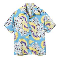 画像2: SUNSURF (サンサーフ) RAYON HAWAIIAN SHIRT “PEACOCK” (2)