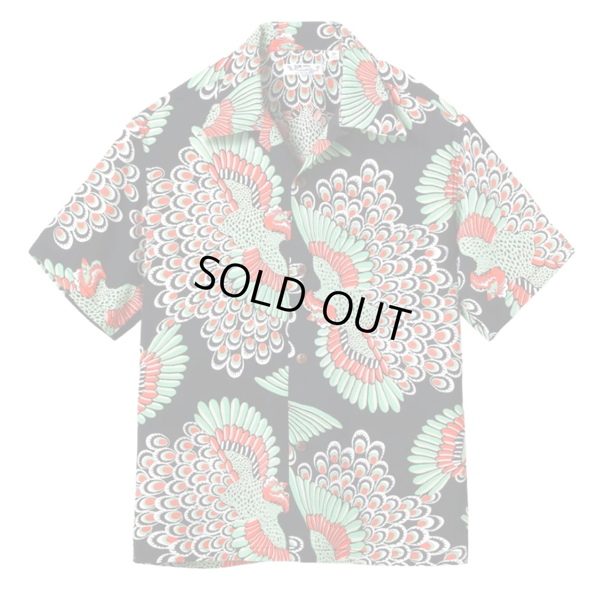 画像4: SUNSURF (サンサーフ) RAYON HAWAIIAN SHIRT “PEACOCK” (4)