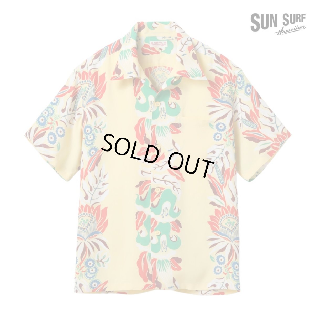 画像1: SUNSURF (サンサーフ) RAYON HAWAIIAN SHIRT “PARADISE FLOWER” (1)