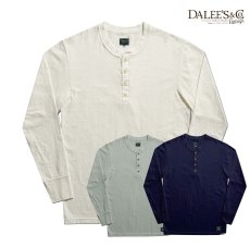 画像1: DALEE'S&CO (ダリーズ＆コー) WORKER HENLEY NECK (1)