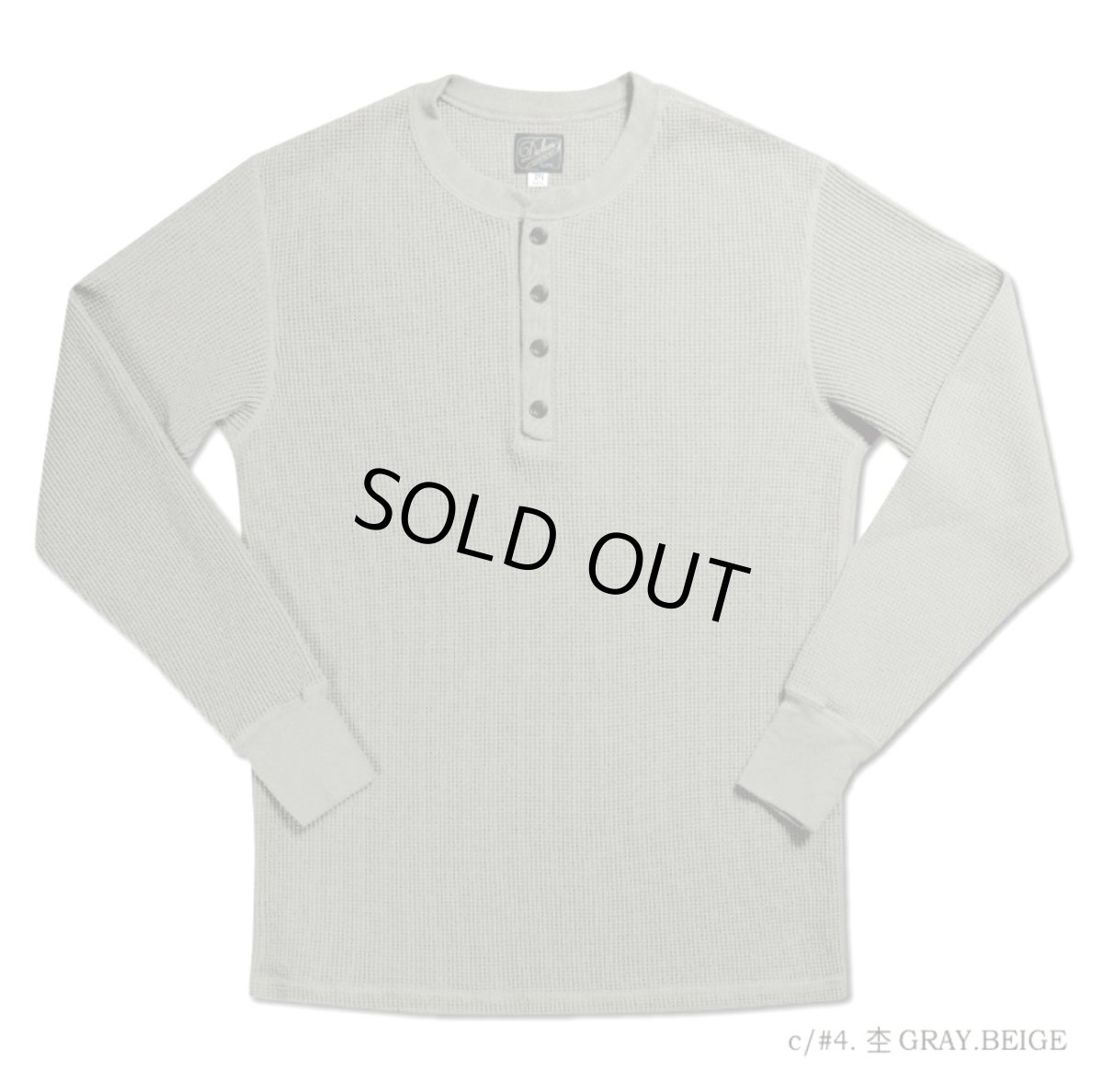 画像4: DALEE'S&CO (ダリーズ＆コー) 30s WAFFLE HENLY THERMAL (4)