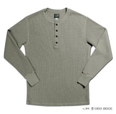 画像4: DALEE'S&CO (ダリーズ＆コー) 30s WAFFLE HENLY THERMAL (4)