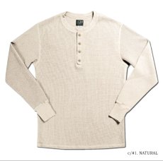 画像2: DALEE'S&CO (ダリーズ＆コー) 30s WAFFLE HENLY THERMAL (2)
