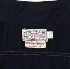 画像3: BUZZ RICKSON’S (バズリクソンズ) WILLIAM GIBSON COLLECTION BLACK CHAMBRAY WORK SHIRTS (3)