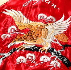 画像6: TAILOR TOYO (テーラー東洋) Mid 1950s Style Acetate Souvenir Jacket “EAGLE” × “BLUE TIGER” (6)