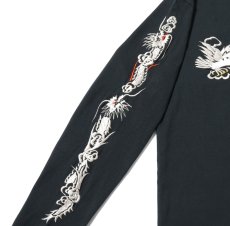 画像7: TAILOR TOYO (テーラー東洋) LONG SLEEVE SUKA T-SHIRT EMBROIDERED “EAGLE” (7)