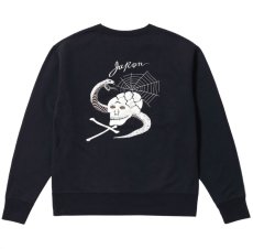 画像3: TAILOR TOYO (テーラー東洋) SUKA CREW SWEAT EMBROIDERED “SKULL & SNAKE” (3)