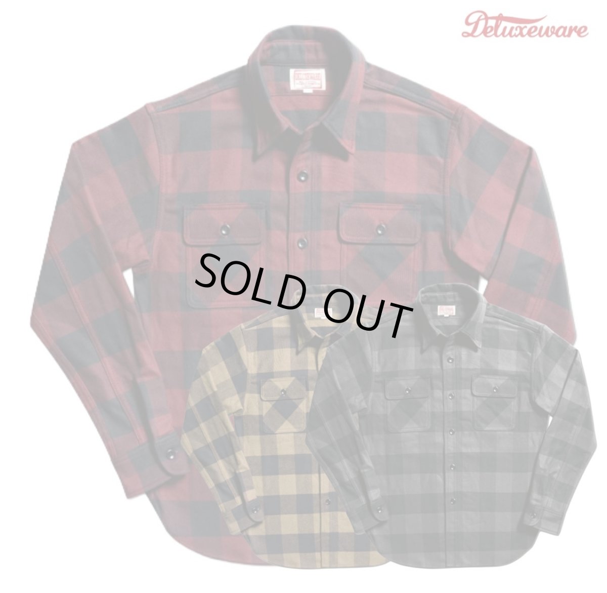 画像1: DELUXEWARE (デラックスウエア) 50s BUFFALO CHECK (1)