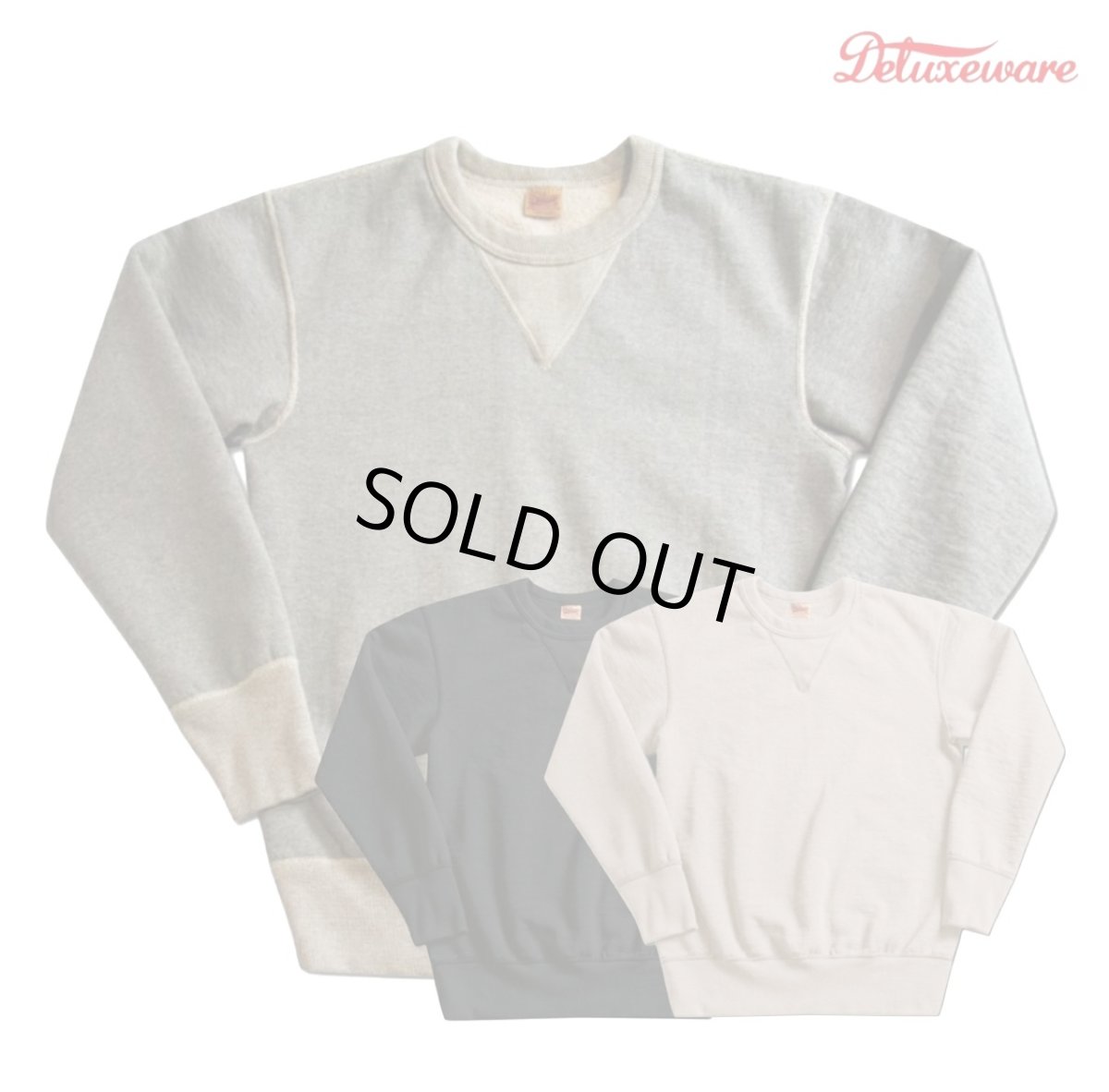 画像1: DELUXEWARE (デラックスウエア) FLAT.SEAM PLAIN (1)