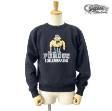 画像1: Dapper`s (ダッパーズ) 3.0mm Binder Crew Neck Sweat Flocky Print Design Model (1)
