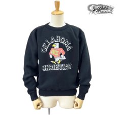 画像1: Dapper`s (ダッパーズ) 3.0mm Binder Crew Neck Sweat Flocky Print Design Model (1)