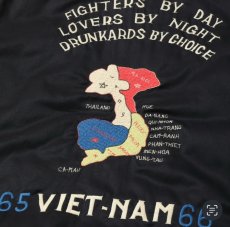 画像12: TAILOR TOYO (テーラー東洋) Mid 1960s Style Reversible Vietnam Jacket “VIET-NAM MAP” × “LANDSCAPE” (12)