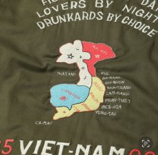 画像21: TAILOR TOYO (テーラー東洋) Mid 1960s Style Reversible Vietnam Jacket “VIET-NAM MAP” × “LANDSCAPE” (21)