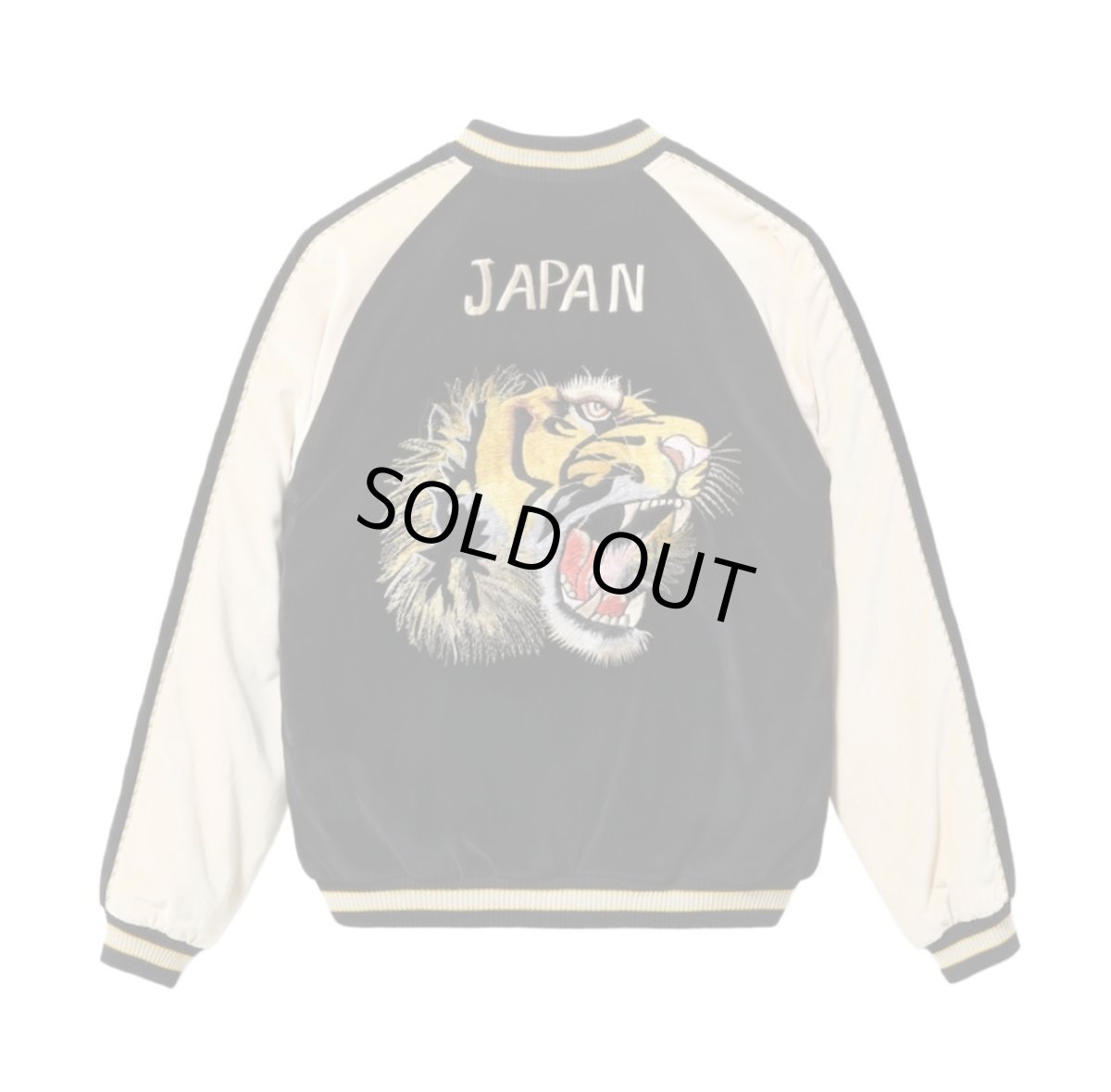 画像3: TAILOR TOYO (テーラー東洋 )Mid 1950s Style Velveteen (Two-tone) × Acetate Souvenir Jacket “TIGER HEAD” × “GOLD DRAGON” (3)