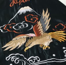 画像10: TAILOR TOYO (テーラー東洋 ) Mid 1950s Style Velveteen (Two-tone) × Acetate Souvenir Jacket “WHITE DRAGON” × “EAGLE”  (10)