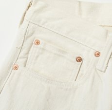 画像7: SUGAR CANE (シュガーケーン) 13oz. WHITE DENIM “1947 MODEL” (REGULAR STRAIGHT) (7)