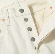 画像5: SUGAR CANE (シュガーケーン) 13oz. WHITE DENIM “1947 MODEL” (REGULAR STRAIGHT) (5)