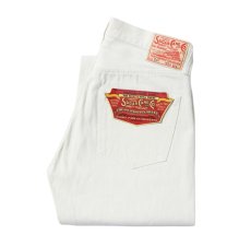 画像15: SUGAR CANE (シュガーケーン) 13oz. WHITE DENIM “1947 MODEL” (REGULAR STRAIGHT) (15)