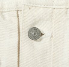 画像4: SUGAR CANE(シュガーケーン) 13oz. WHITE DENIM JACKET 1953 MODEL (4)