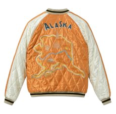 画像5: TAILOR TOYO (テーラー東洋 ) Late 1950s Style Velveteen Souvenir Jacket “POLAR BEAR” × “ALASKA MAP” (5)