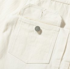 画像5: SUGAR CANE(シュガーケーン) 13oz. WHITE DENIM JACKET 1953 MODEL (5)
