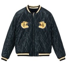 画像4: TAILOR TOYO (テーラー東洋 )  Mid 1950s Style Velveteen Souvenir Jacket “ROARING TIGER” × “JAPAN MAP” (4)