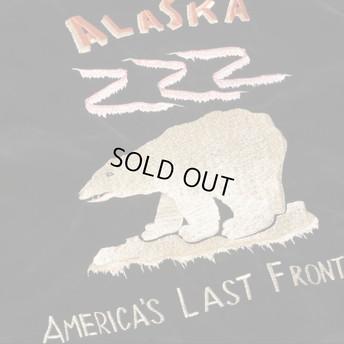 画像6: TAILOR TOYO (テーラー東洋 ) Late 1950s Style Velveteen Souvenir Jacket “POLAR BEAR” × “ALASKA MAP” (6)