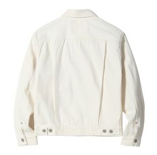 画像2: SUGAR CANE(シュガーケーン) 13oz. WHITE DENIM JACKET 1953 MODEL (2)
