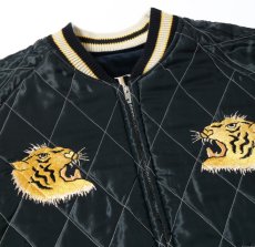 画像12: TAILOR TOYO (テーラー東洋 )  Mid 1950s Style Velveteen Souvenir Jacket “ROARING TIGER” × “JAPAN MAP” (12)
